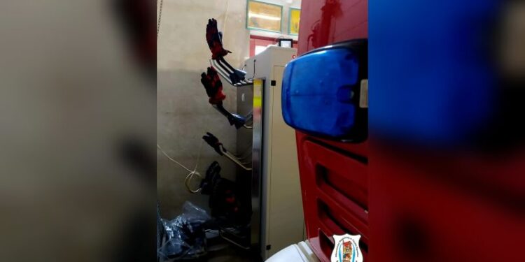 Éles üzemben a szárítószekrény