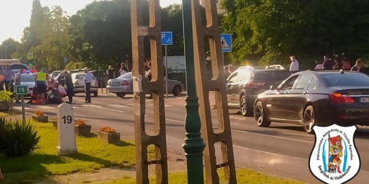 Gyalogosgázolás a gyalogátkelőhelyen