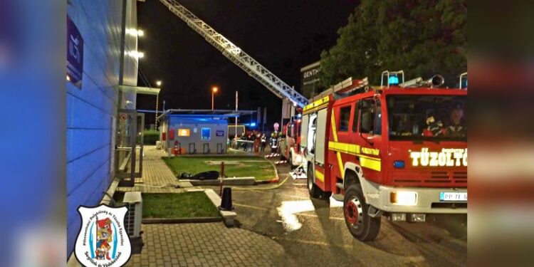 Tűz volt a Genthermben
