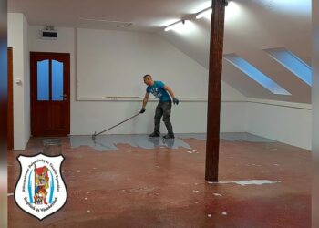 Elkészült a padló