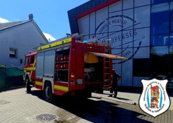 Olajfüst, pára okozott tűzjelzést