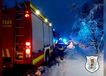 Érkezett a havazás, akadt némi munka is