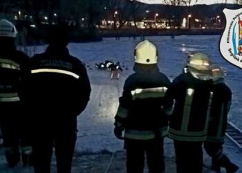 2025.01.01. FIGYELEM! A vékony jég életveszélyes!