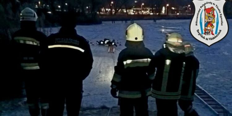 2025.01.01. FIGYELEM! A vékony jég életveszélyes!