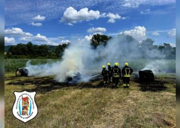 Körbálák égtek Vörösváron