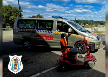 Mozgássérült hölgynek segítettünk