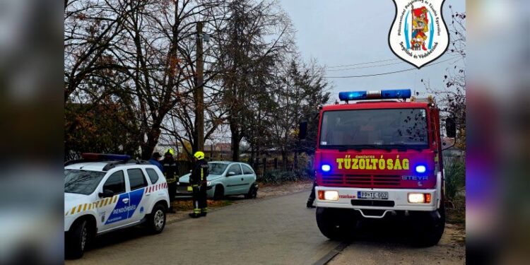 Közlekedési baleset a Szent Erzsébet utcában