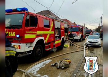 Családi ház égett a Szent Erzsébet utcában