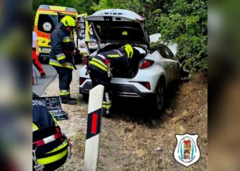 Rosszul lett, baleset a 10-es úton